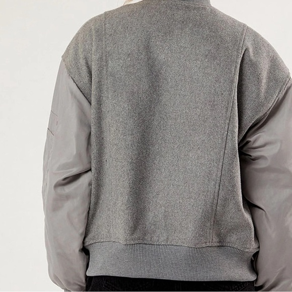 (NWT) PacSun Wool Bomber Varsity Jacket - Picture 4 of 4